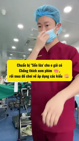 Chuẩn bị “sổn lừa” cho em gái có chồng thích xem phim… #bacsytuanduong #thammytuanduong #thammy #lamdep 