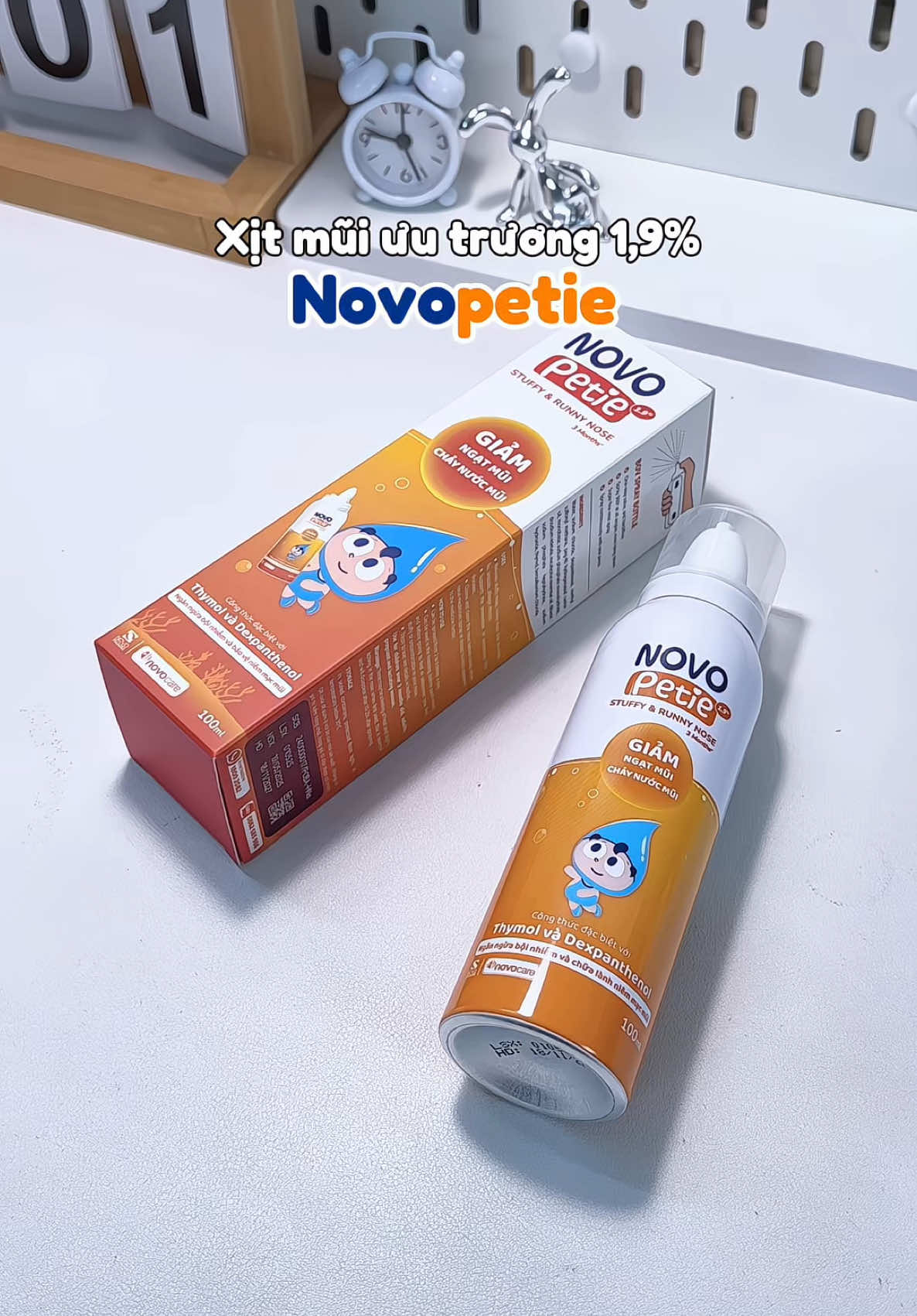Đồng hành cùng mẹ cho những ngày bé ngạt , sổ mũi #novopetie #xitmuiuutruong #xitmuinovopetie #xh #mevabe 