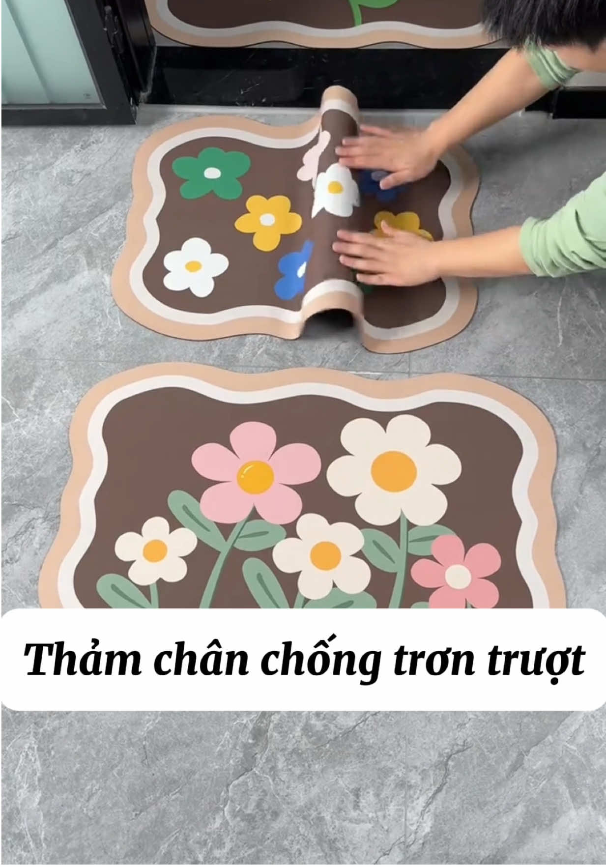 Thảm chân cao cấp đang được trợ giá rẻ như cốc trà sữa #thamchan #thamchan3d #thamchansieure #thamchanthamhut #thamchangiare  