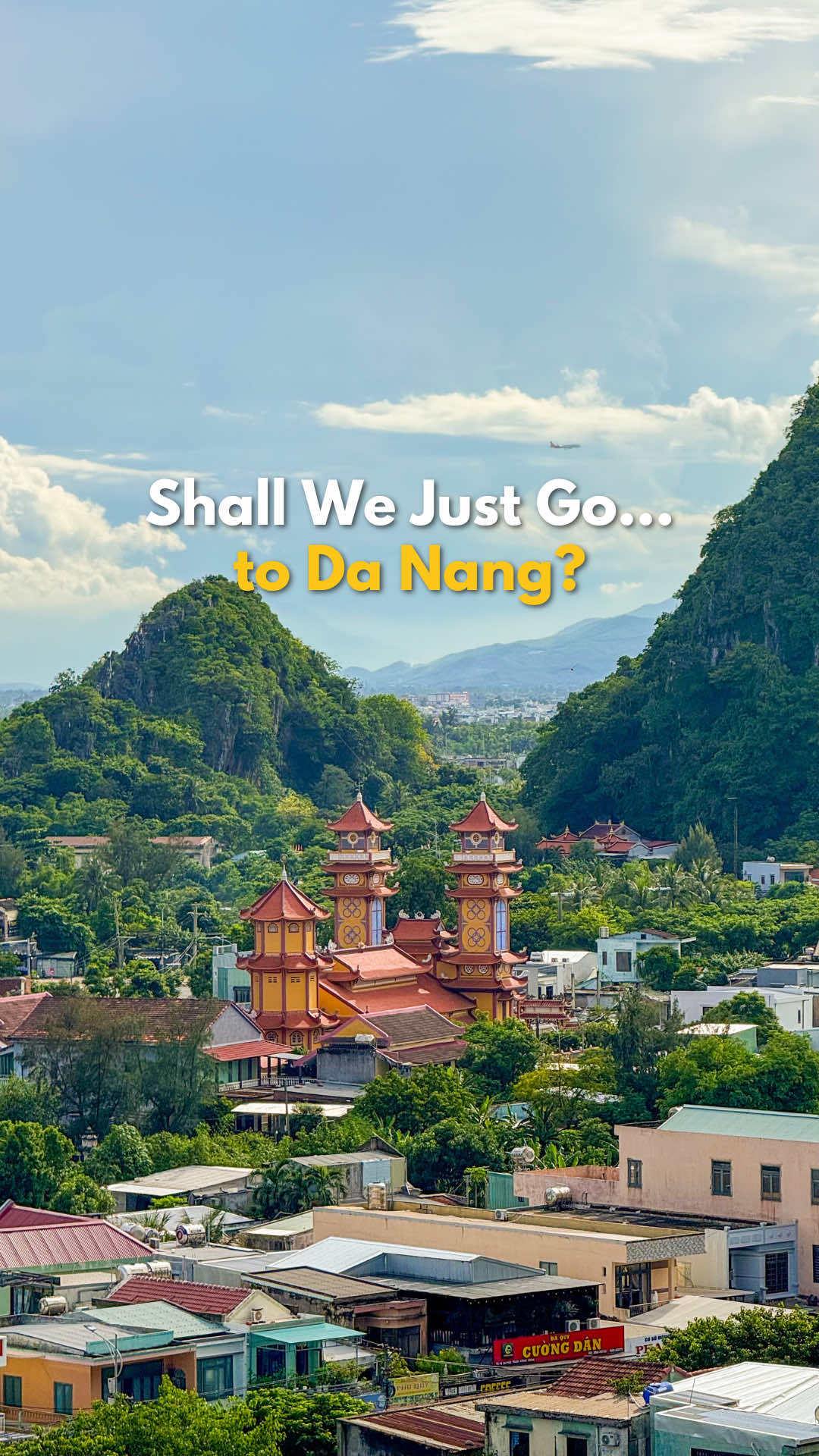 Sometimes, a quick getaway to Da Nang is all you need to reset and return to work recharged and inspired 💪🏻✨ We took a short ~3hr direct flight with VietJet from Singapore @Changi Airport to Da Nang! Here's what we got up to: 1️⃣ Ride the waves Da Nang's beaches are perfect for beginner surfers with friendly waves and chill vibes. 📍My Khe Beach 2️⃣ Theme park thrills No lines, just thrills! We rode roller coasters, screamed, and laughed until our cheeks hurt. 📍Da Nang Downtown 3️⃣ Day trip to Hoi An Just a quick bus ride to this UNESCO gem — glowing lanterns, riverside cafes, and a peaceful boat ride. 📍 Hoi An 4️⃣ Visit the Goddess of Mercy This statue is Vietnam’s tallest of its kind, with stunning ocean views and a tranquil temple setting. 📍 Linh Ung Pagoda 5️⃣ Explore limestone peaks Exploring caves, tunnels, and pagodas, with epic views at the top. 📍 Marble Mountains 6️⃣ Water rafting adventure We got soaked in the rapids and had a thrilling, laughter-filled ride! 📍 Hoa Phu Thanh Rafting Book with VietJet now to enjoy fares to Da Nang from S$86*. Bonus: get complimentary 20kg check-in baggage* when you fly by 31 Oct 2025!  ✈️ Travel period: 1 Oct 2025 - 27 May 2026  🎟️ Booking Period: 29 Sep 2025 - 8 Nov 2025 *Deals available between 1.00pm to 3.00pm SGT daily, and whole day on Fridays. T&Cs and travel periods apply.  📌 Click our link in bio to book your flights now!  Shall We Just Go?