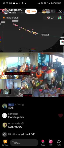 another gsf boat (Florida) gat intercepted #globalsumudflotilla  #alleyesonflotilla  #repost 
