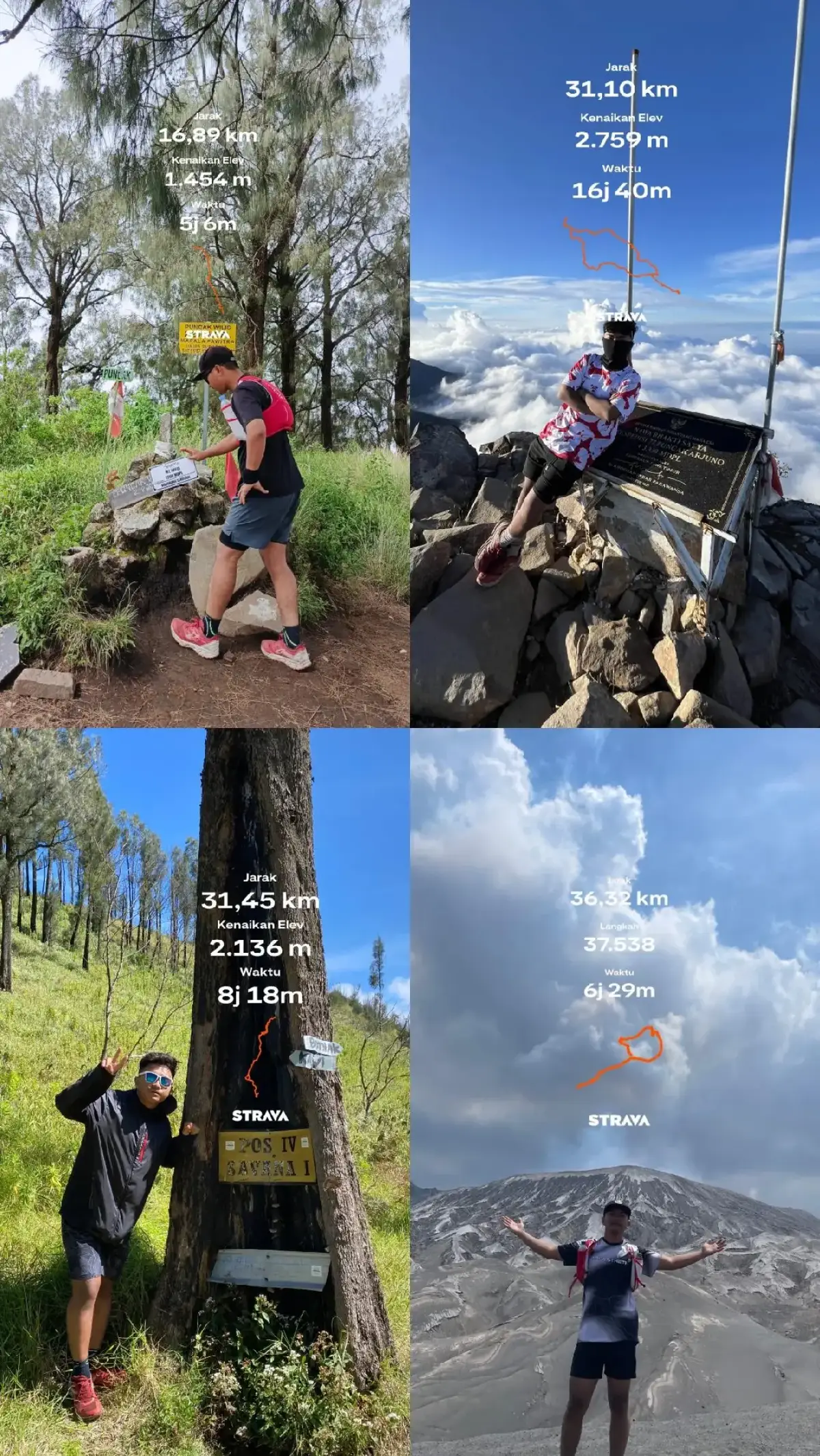 #pendakigunung #trailrun #trendtiktok #pelarikonten #trailrunning 