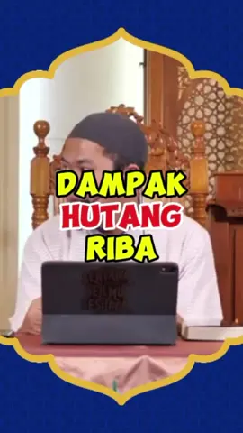 semoga yang masih punya hutang riba Allah mudahkan untuk melunasinya.🤲 #dampak#hutang#riba#istighfar 