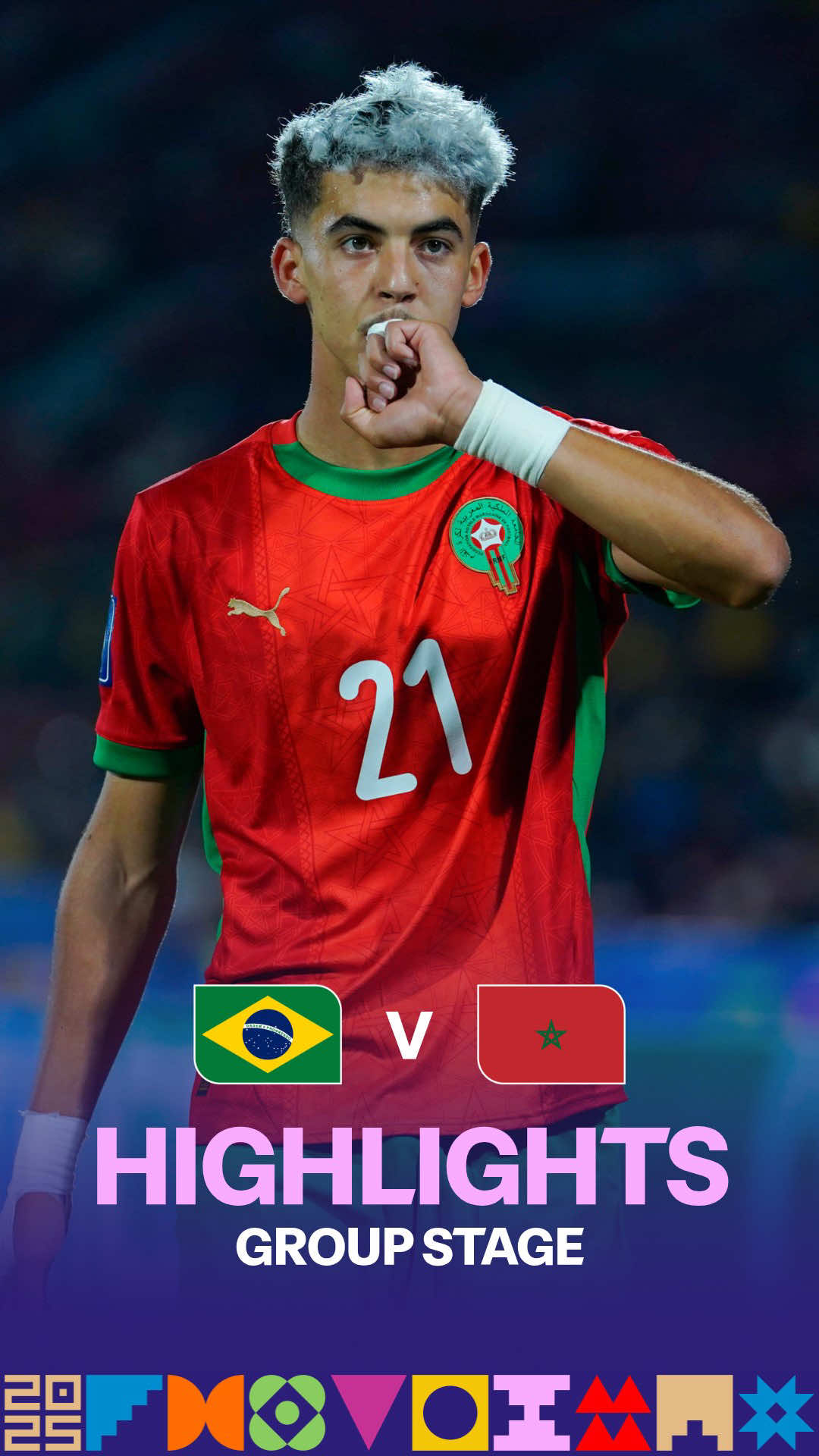 🇲🇦 Morocco defeats Brazil at the #U20WC! 