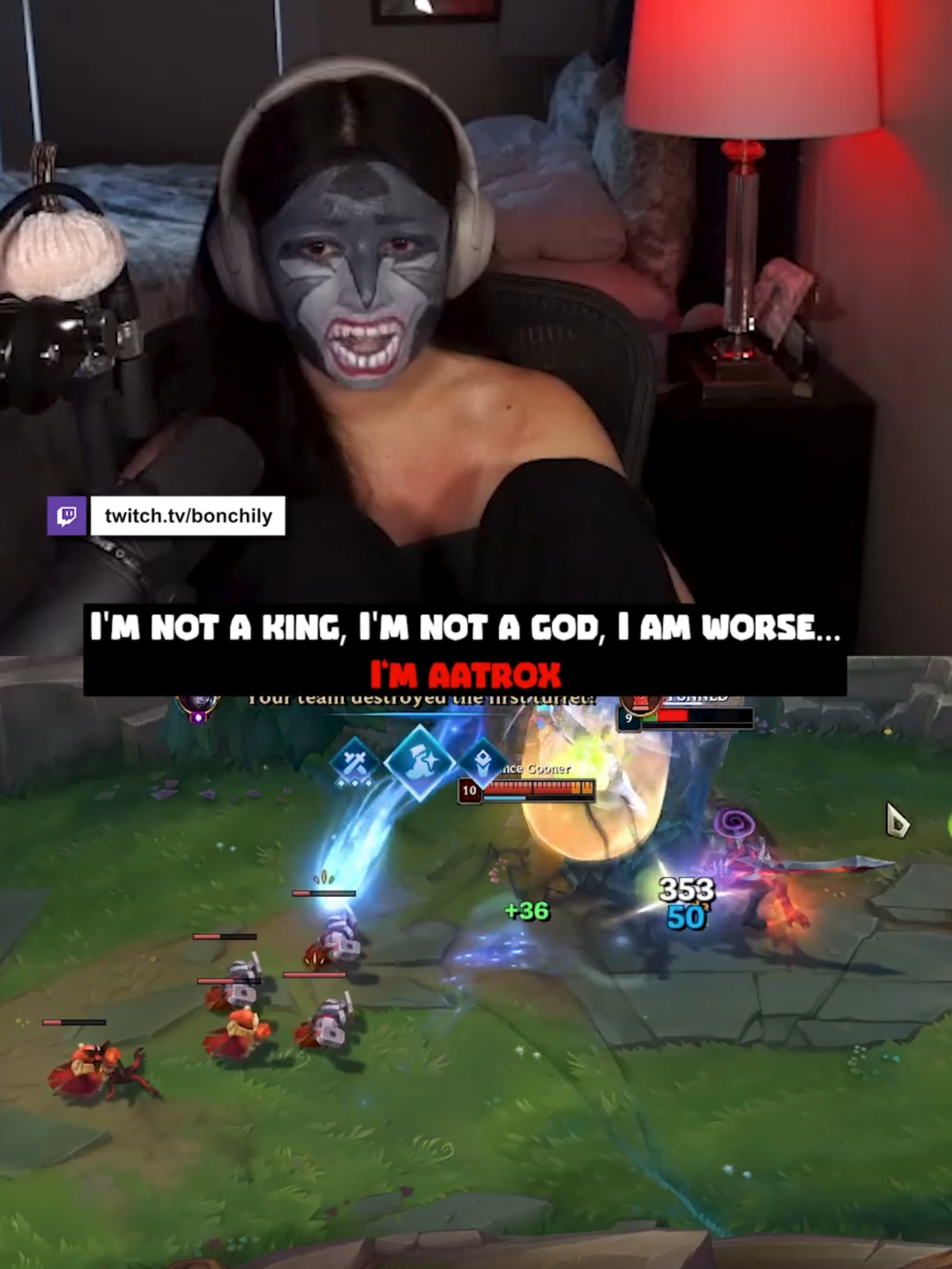 I’M AATROX 👹 #leagueoflegends #fyp #leaguetiktok #leagueoflegendsmemes #aatrox