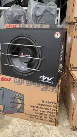 Dat CS-12 uk 12 inci speaker subwoofer suara full bass #dat #speaker #speakersubwoofer #speakermobil 