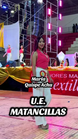 Miss y Mister de los Estudiantes 2025  U.E. = MATANCILLAS  #MISS #trajedebaño #estudiantes #belleza #villazon_bolivia🇧🇴  