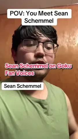 POV: You meet Sean Schemmel #Goku #seanschemmel #vicmignogna 