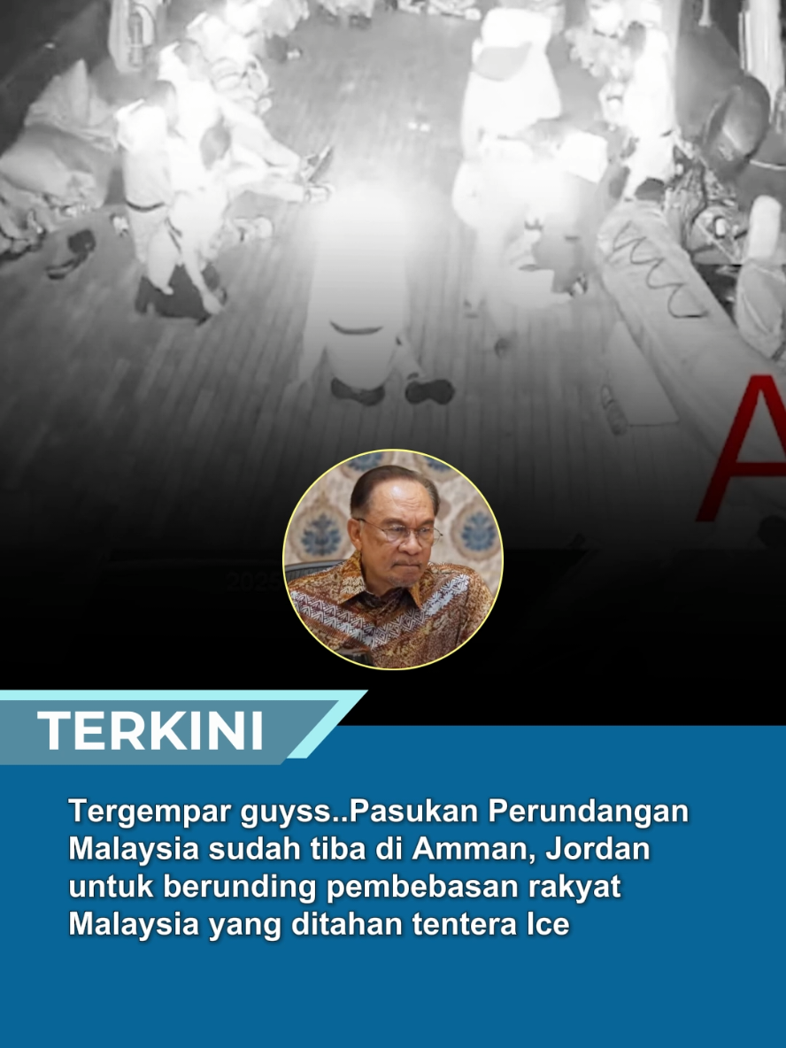 Tergempar guyss..Pasukan Perundangan Malaysia sudah tiba di Amman, Jordan untuk berunding pembebasan rakyat Malaysia yang ditahan tentera Ice #trendingnewsmalaysia #beritaditiktok #fyp #sumudflotilla #sumudnusantara 