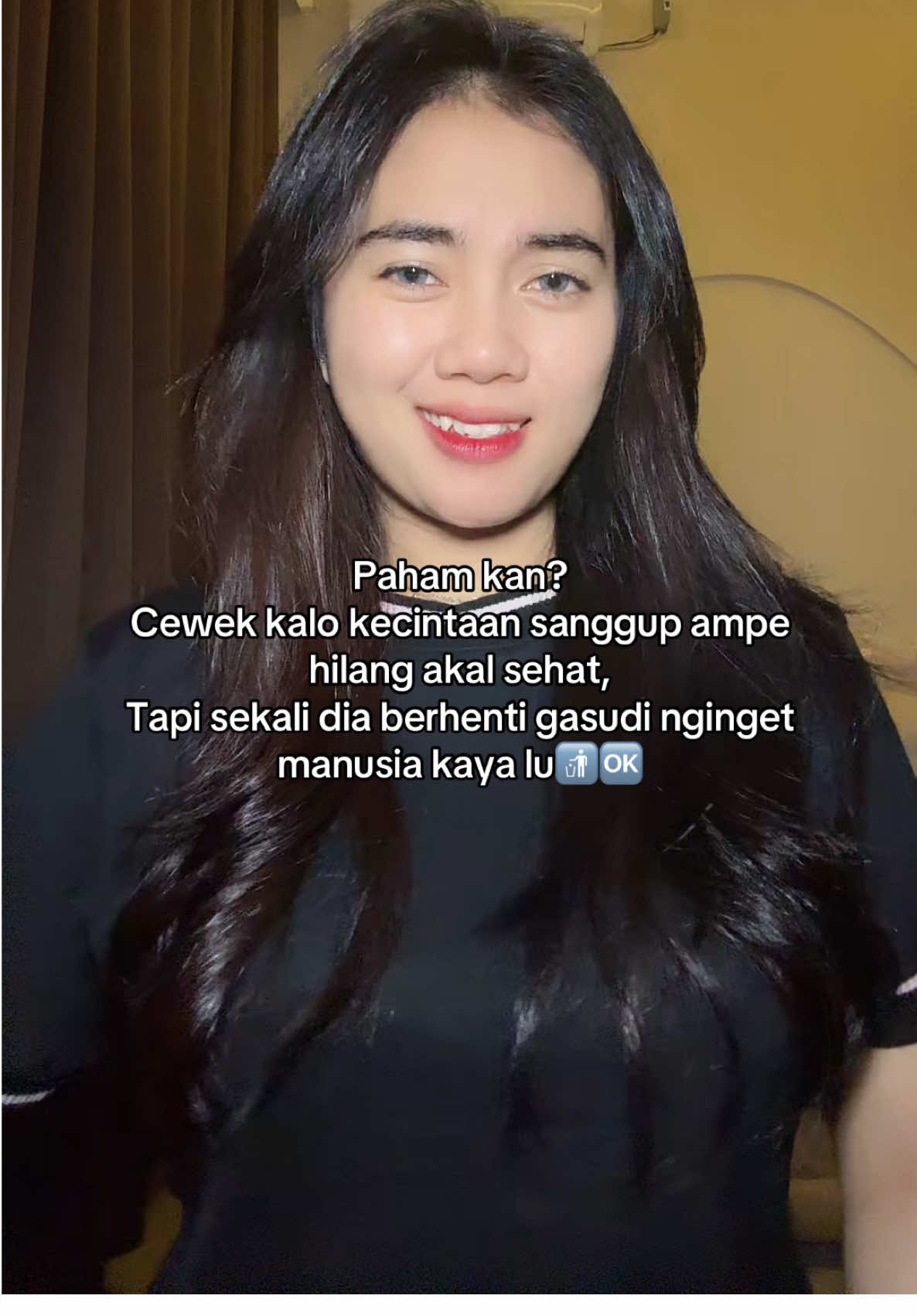Kl dah pake logika kelar #agnesstania 