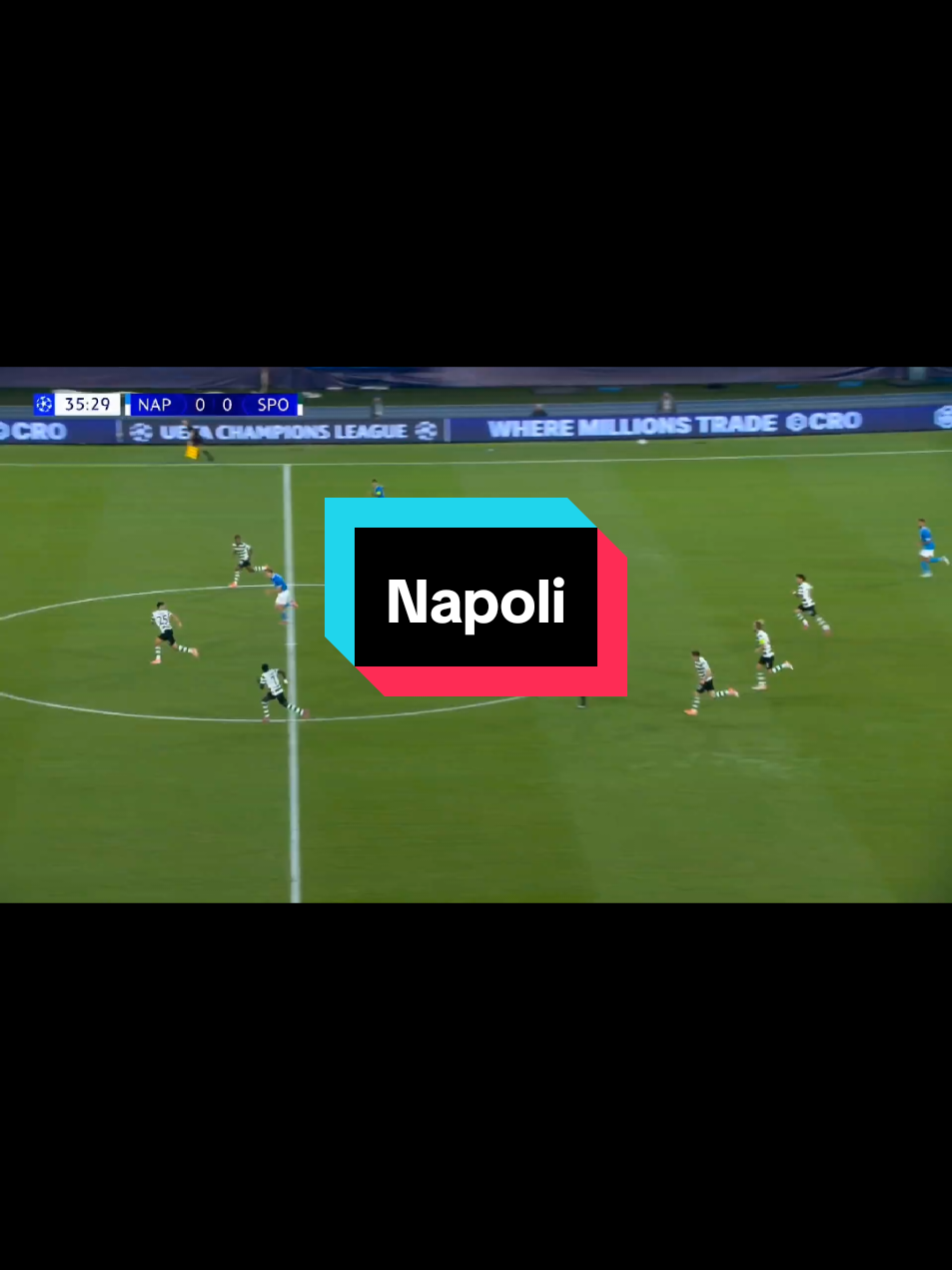 Napoli 2  vs 1  sporting  #championsleague  #football  #hightlight #Napoli  #ရောက်စမ်းfypပေါ်😊 