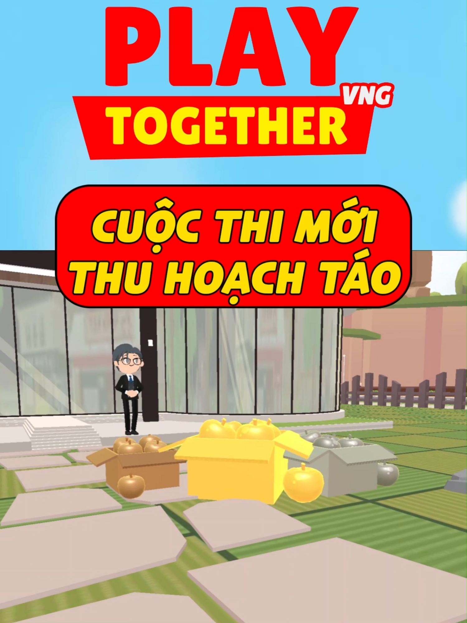 Giới thiệu cuộc thi đua top Thu hoạch táo mới - Đua top mới Play Together #PlayTogetherVNG #GamingOnTikTok #playtogether #WhatToPlay