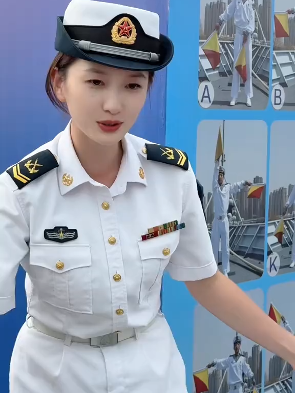 国庆快乐 北海舰队开放日活动 海军王茂茂好亲切 #王茂茂🇨🇳