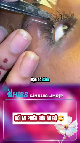 NỐI MI PHIÊN BẢN ẤN ĐỘ🙄 #camnanglamdep #lamdep #trangdiem #makeup #ando 