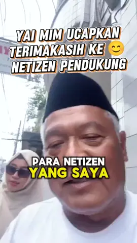 Ucapan Terimakasih Kepada Netizen Seluruh Indonesia dari yai mim dan istrinya #sedangviralditiktok #fypppfirallツ💯foryou #wargamalang #fypppfirallツ 