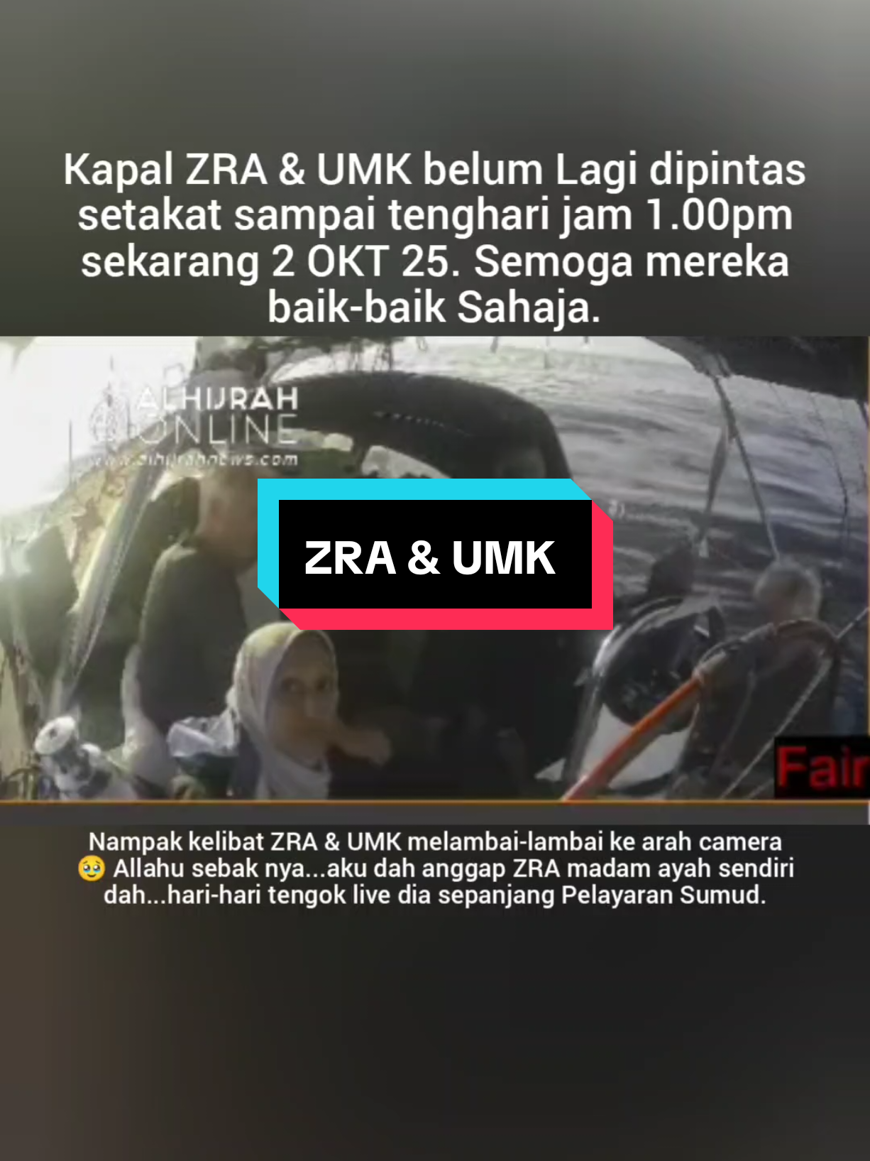 Boleh tengok sendiri di live Tv Al hijrah sekarang. #stand4sumud #sumudnusantara #zrastrim #umk 