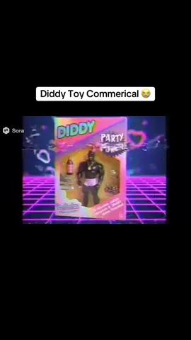 SORA: Generate an 80s toy commercial about Diddy toys. #fyp #Sora2 #gemini_clips 
