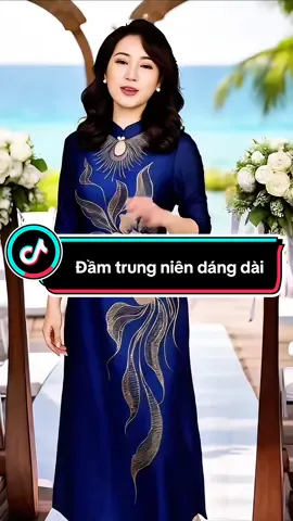 Đầm trung niên dáng dài #giahanshoplx #damtrungnien #damtrungniensangtrong #damtrungniencaocap #xuhuong 