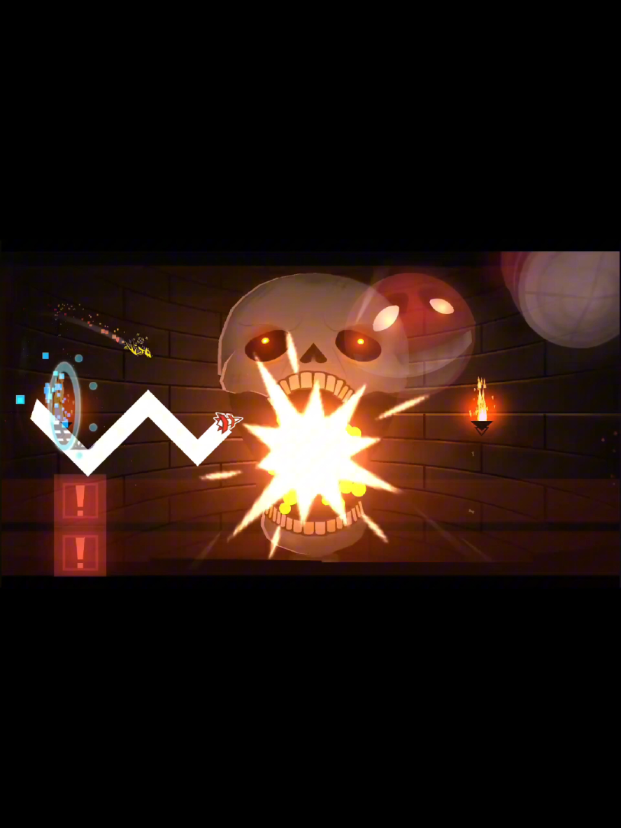 Hết content roblox nên đăng Geometry Dash vui vui🐧 Cre: Player [GD] on Youtube #geometrydash #skeletalshenanigans #ultraviolence 