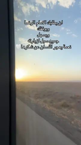 ماكانت زياره عاديه بل كان نداء من الامام الرضا عليه السلام الحمدالله دائماً وابداً#الامام #الرضا #موسى #الرضا #رضا_جان 