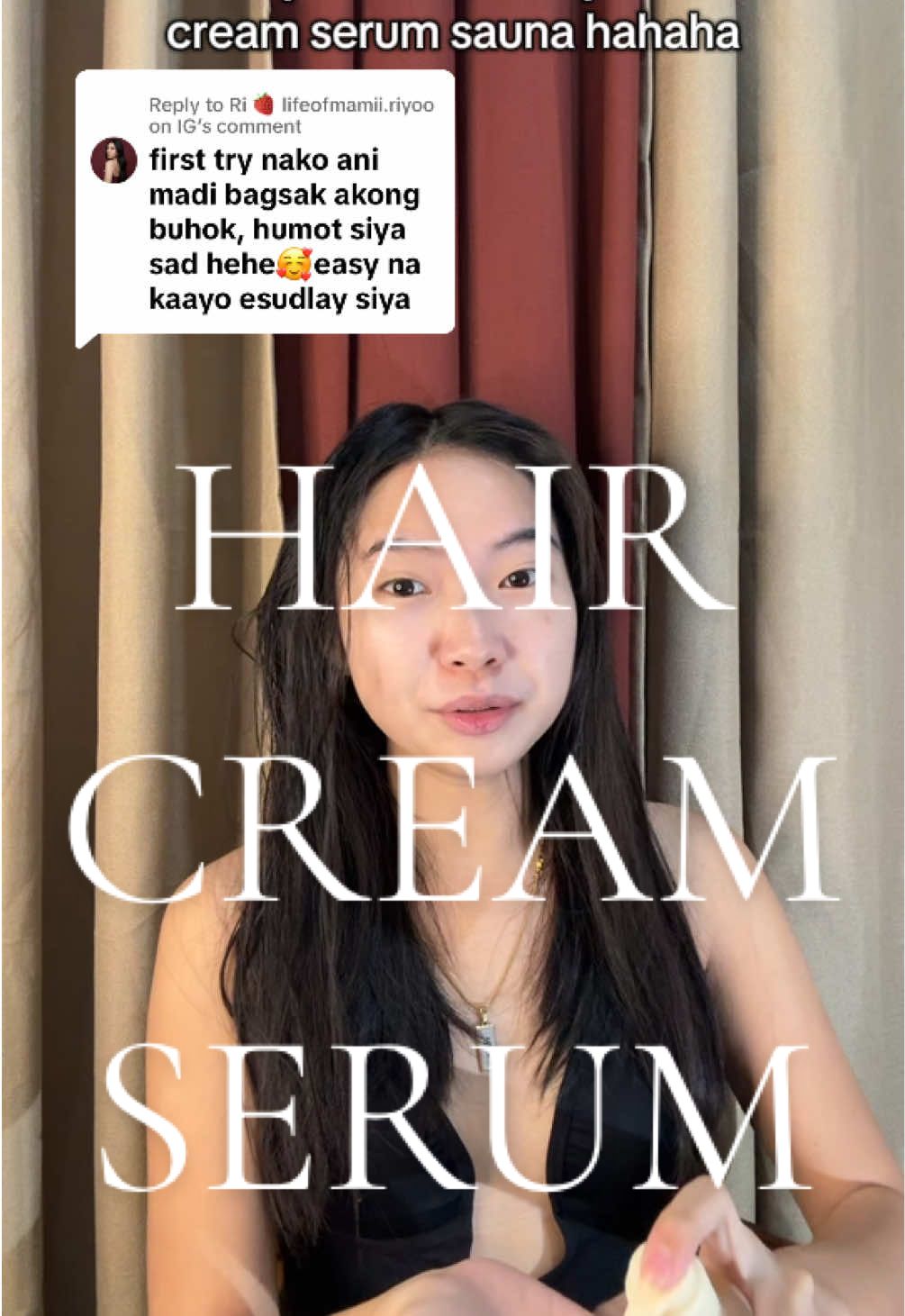 Replying to @Ri 🍓 lifeofmamii.riyoo on IG kinsay nakapalit ug hair cream serum diha, musta man? #haircreamserum #bremod #bremodhaircreamserum #bremodpremium #bremodpremiumph 