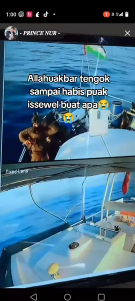 Allahuakbar..Ya Allah lindungi lah Semua mereka dalam misi #sumudflotilla  semoga bantuan sampai dengan selamat. Aamin2.