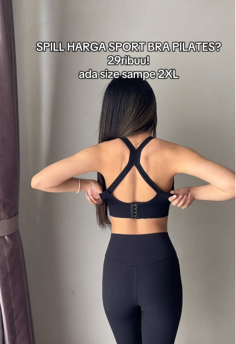 #sportbra #sportbragym #sportbrapilates #pilatesoutfit #dalemanmurah 