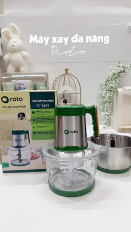 Máy xay đa năng tiện cho gia đình từ xay thịt, cá ,tỏi, hành, đá bào…tiện lợi các măm ơi#mayxaydanang #mayxaythitoroto #oroto #nhabep #viral 