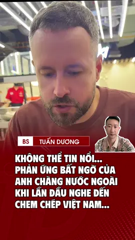 Phản ứng bất ngờ của anh chàng nước ngoài về “chem chép” #bacsytuanduong #thammytuanduong #thammy #lamdep 