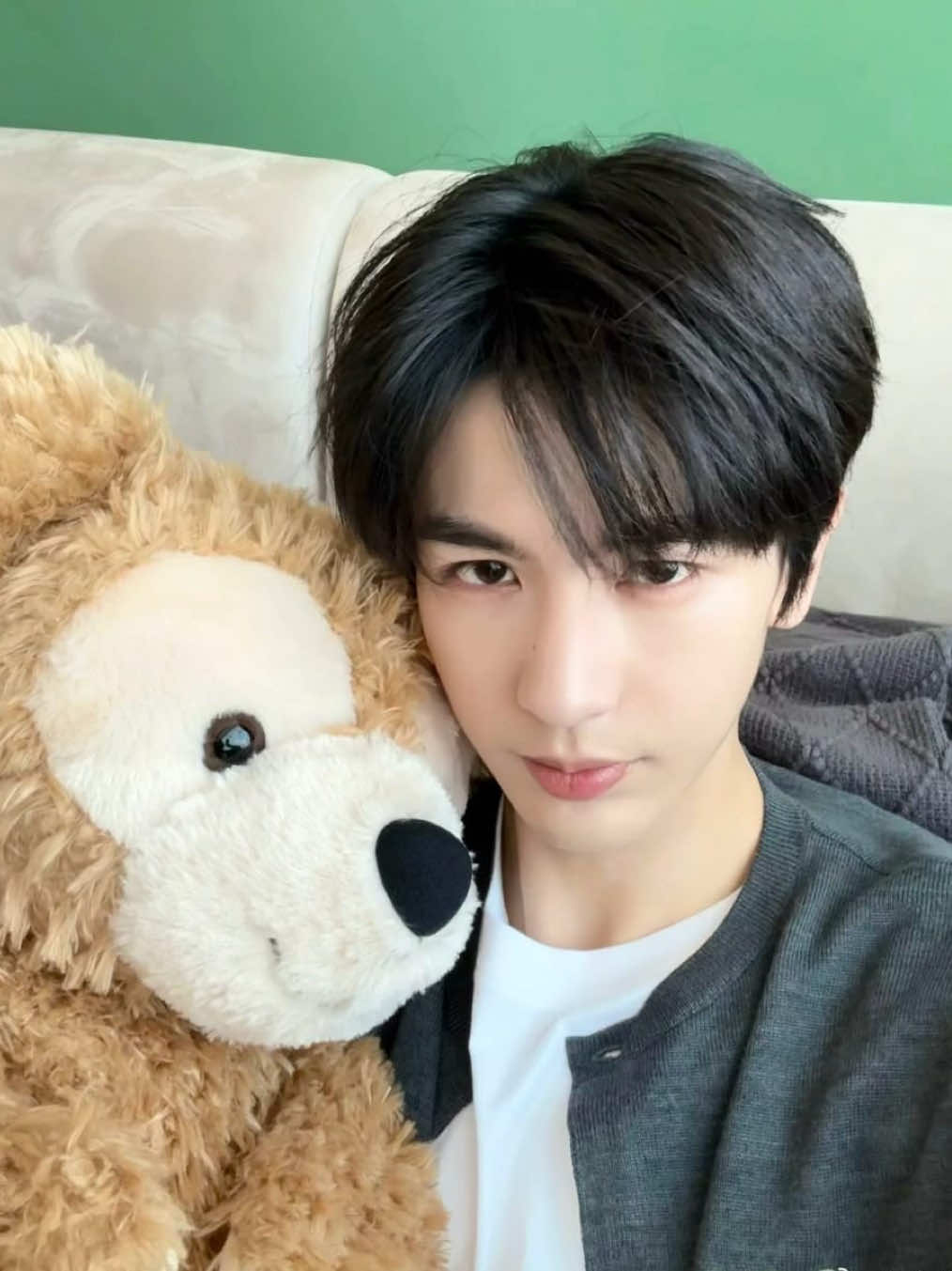 Gemes banget yang lagi nganggur di rumah😭🤏🏻🤏🏻lagi dikangenin tiba-tiba update😂🤏🏻 #zhanglinghe #chineseboy #chineseactor 