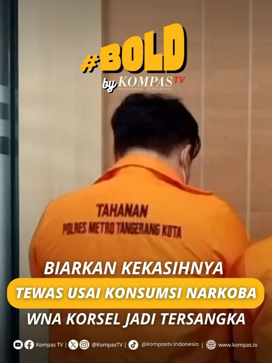 Seorang WNA asal Korea Selatan berinisial KJH (40) ditangkap Polres Metro Tangerang Kota lantaran membiarkan kekasihnya AN (27) meregang nyawa setelah mengonsumsi narkoba jenis ekstasi. Diketahui, tersangka melihat korban menggigil kedinginan hingga demam tinggi. Namun, tersangka yang mengetahui kondisi tersebut justru tak acuh. Korban kemudian didapati dengan wajah pucat dan tubuh yang kaku. Atas perbuatannya, tersangka terancam kurungan penjara 15 tahun. Tuliskan komentarmu dan dapatkan berita terkini lainnya di www.kompas.tv serta youtube.com/kompastv #BOLDKompasTV