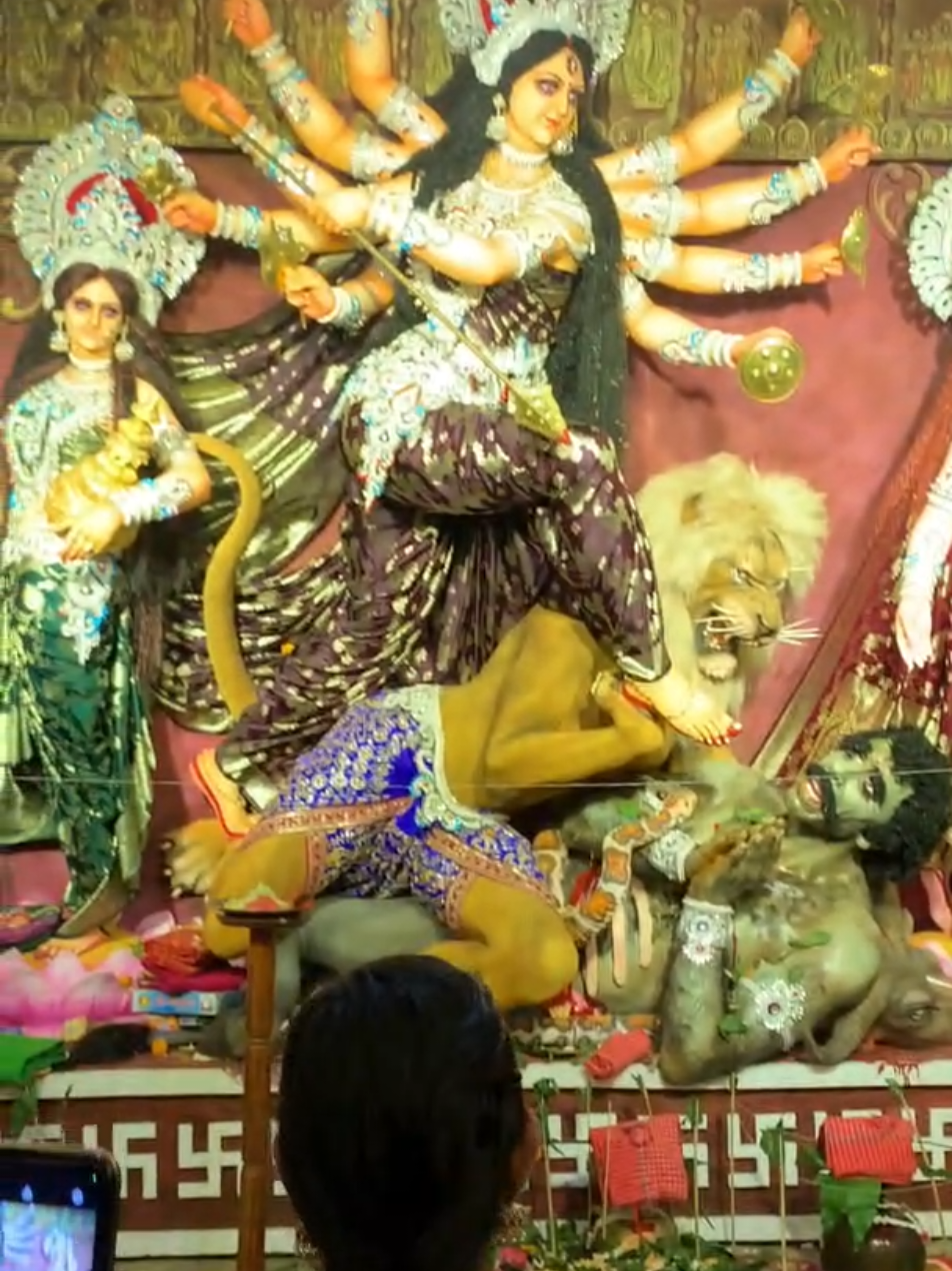 নবমীর রাতে🌼#fyppppppppppppppppppppppp #Durga#hashtag 