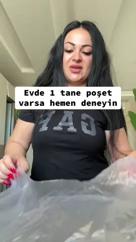 Evinizde bir tane poşet varsa bunu yapmayı sakın unutmayın canlarım beni takip etmeyi unutmayın