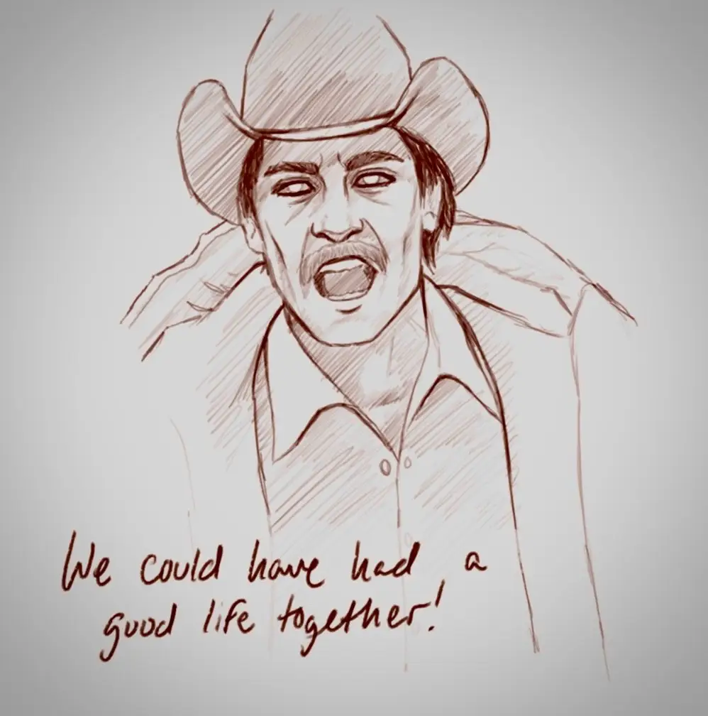 Wanted to do this for a while. #brokebackmountain #Pride #art #movie 