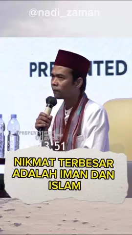 NIKMAT TERBESAR ADALAH IMAN DAN ISLAM #fyp #foryou #ustadzabdulsomad #shorts 