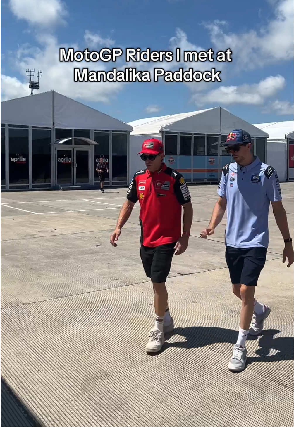 #MotoGP 🏍 - Beberapa Riders yang MinSPO dan Patricia temuin di Media Day #IndonesianGP 2025 ✨ Saksikan Balap MotoGP™️ di SPOTV NOW! ⏭️ https://onelink.to/spotv_indonesia   Follow kami untuk konten EKSKLUSIF MotoGP™️ lainnya! 🏍🏁 #SPOTV #SPOTVIndonesia 