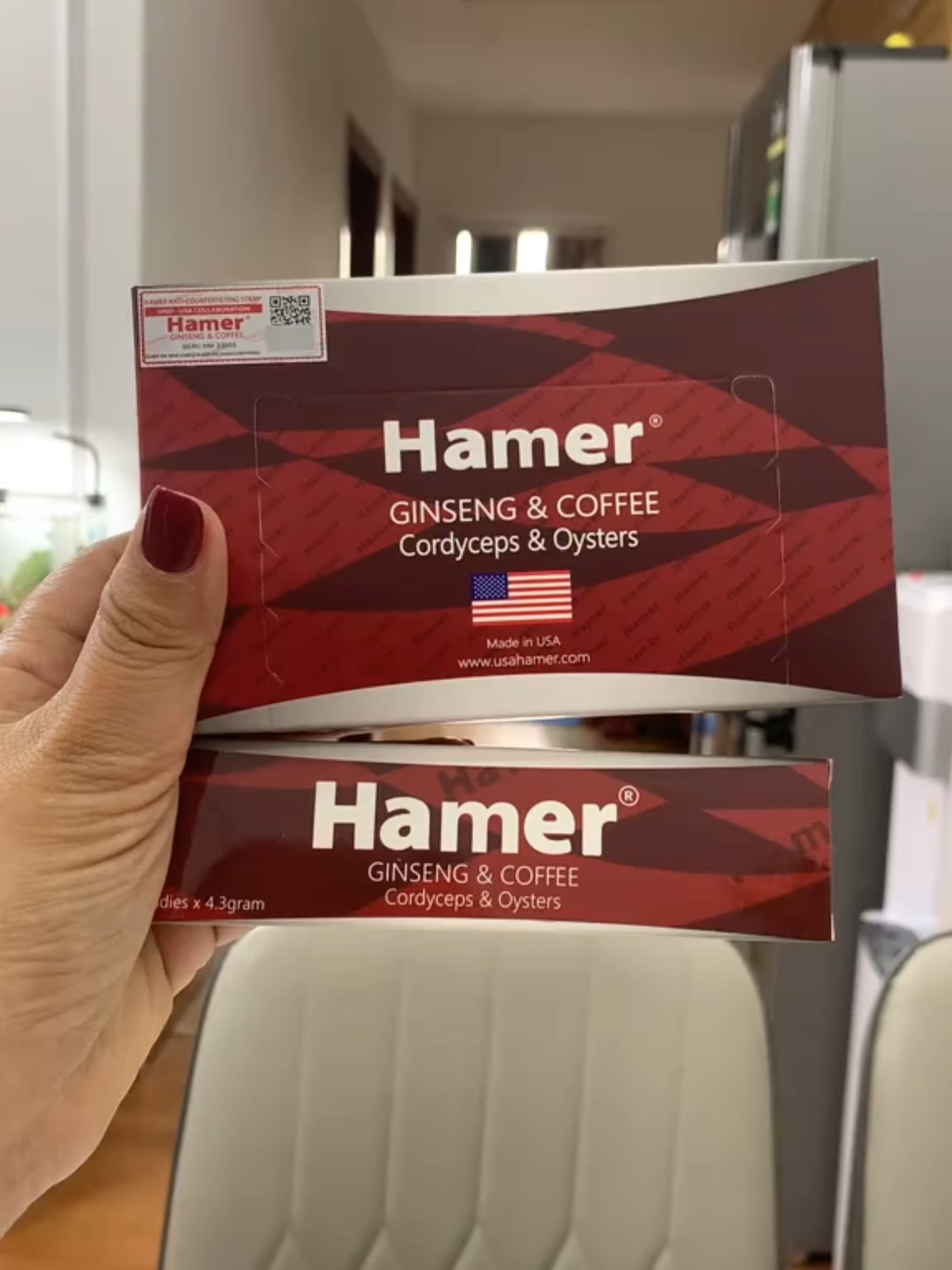 [ AUTHENTIC USA ] CANDY HAMER - Energy Boost Herbal