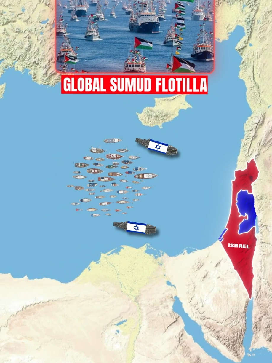 Israel Military Action Against Global Sumud Flotilla ⛑️| Gaza Aid Showdown #samudflotila #golablupdate #israelopration #ghaza #newsupdatetoday 