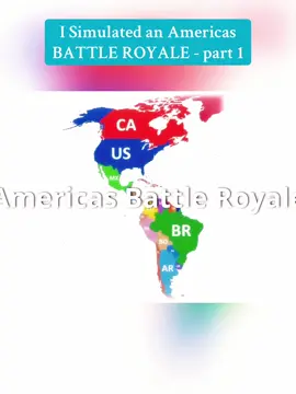 I Simulated an Americas BATTLE ROYALE - part 1 #fyp #usa🇺🇸 #royale 