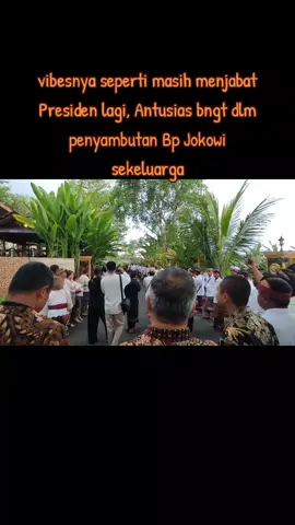 Terima kasih rakyat Indonesia yang sampai perdetik ini masih cinta dan bangga sama Bapak Jokowi. welcome to Bali 🇮🇩🙏@Joko Widodo @.kaesangpangarep @Gibran Rakabuming 