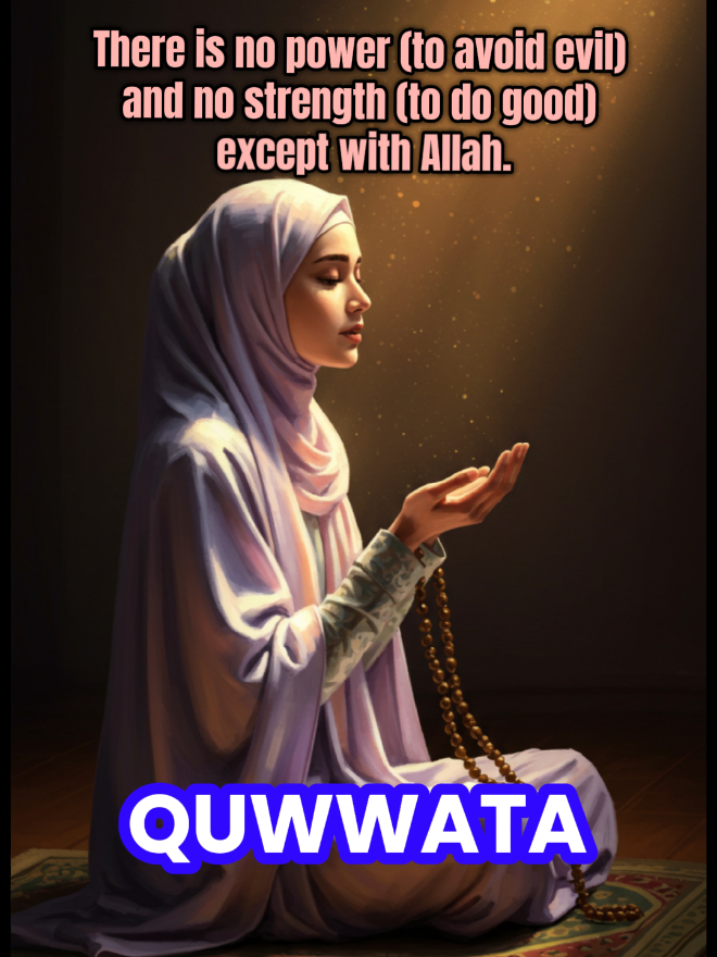 Part 9 | 1.“Hasbiyallāh” (حسبي الله)  Hasbiyallah “Allah is sufficient for me.”.. This is a very powerful statement of tawakkul (trust in Allah). Say it relying fully on Allah in times of fear, difficulty, or uncertainty. (حسبي الله ونعم الوكيل Hasbiyallāhu wa ni‘ma al-Wakīl)... Allah is sufficient for me, and He is the best disposer of affairs.” 2.  
