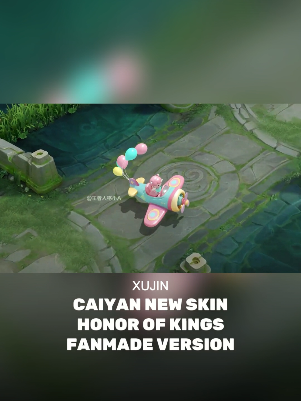 Caiyan New Skin HOK Honor Of Kings Fanmade Version Global China Server XUJIN 王者荣耀 #caiyan #HonorofKings #HOKID #王者荣耀 #xujin 