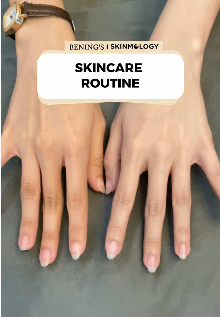 Skincare routine😍 #skinmology #lockyourbright #skinmologybybenings 
