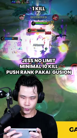 Push rank pakai Gusion @TUNLbyJess #mlbb #mobilelegends #mlbbidcreator #jnlpushrankmythictoimmortal005 