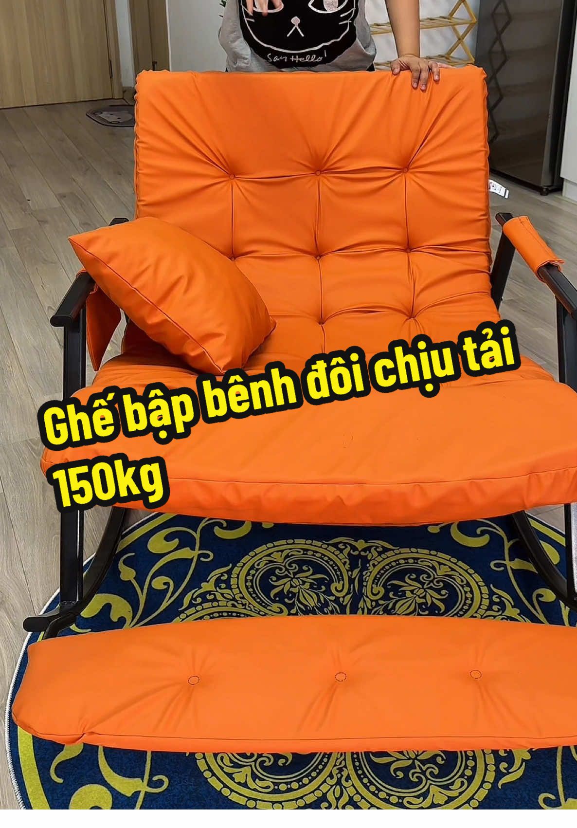 Ghế bập bênh đôi chịu tải 150kg #ghebapbenh #ghebapbenhthugian #ghebapbenhdoi #nabeodaily 