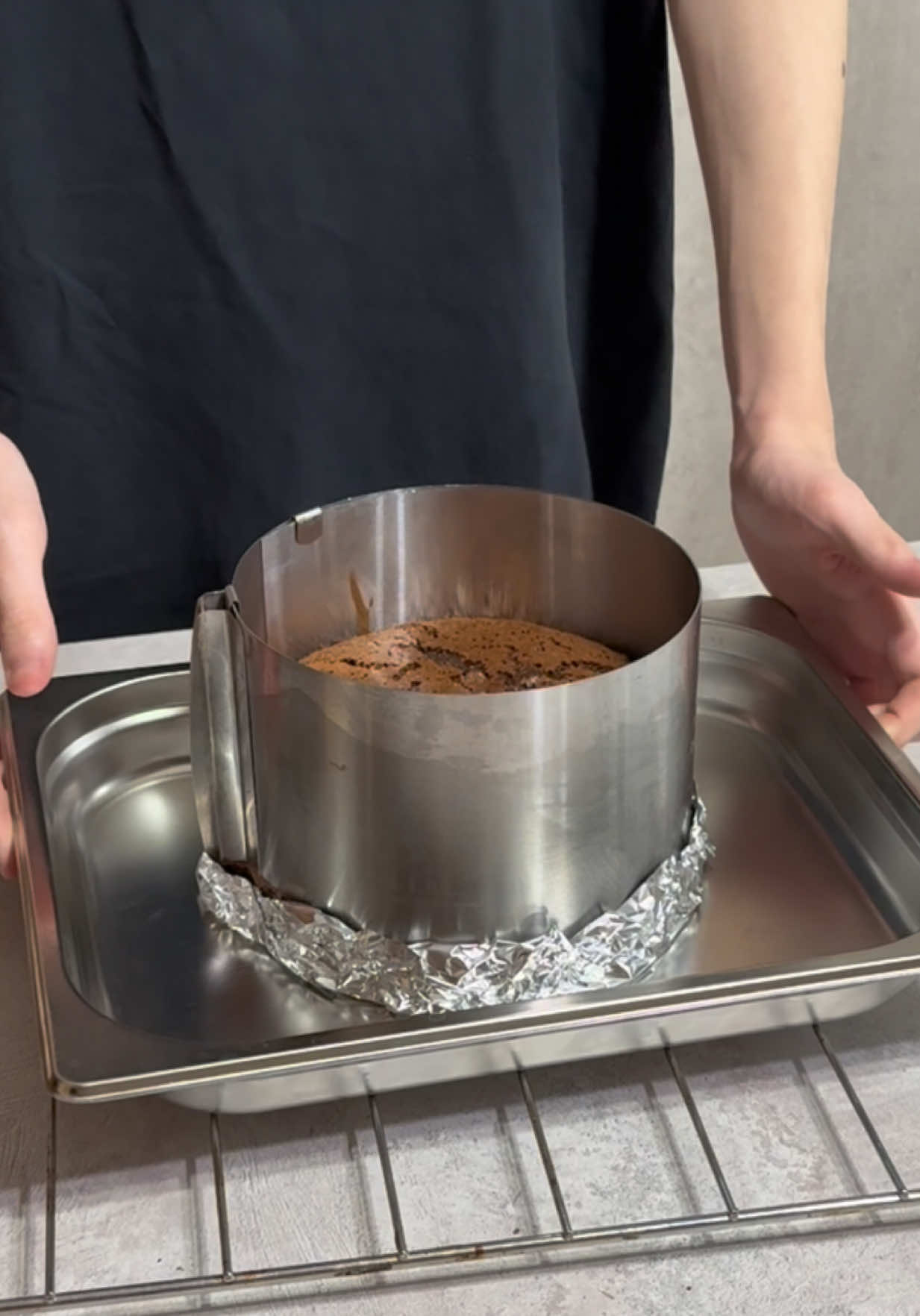 Рецепт бисквита 🍰 Полный рецепт в Inst: tyloou_ #Recipe #cooking #бисквит #cacao 