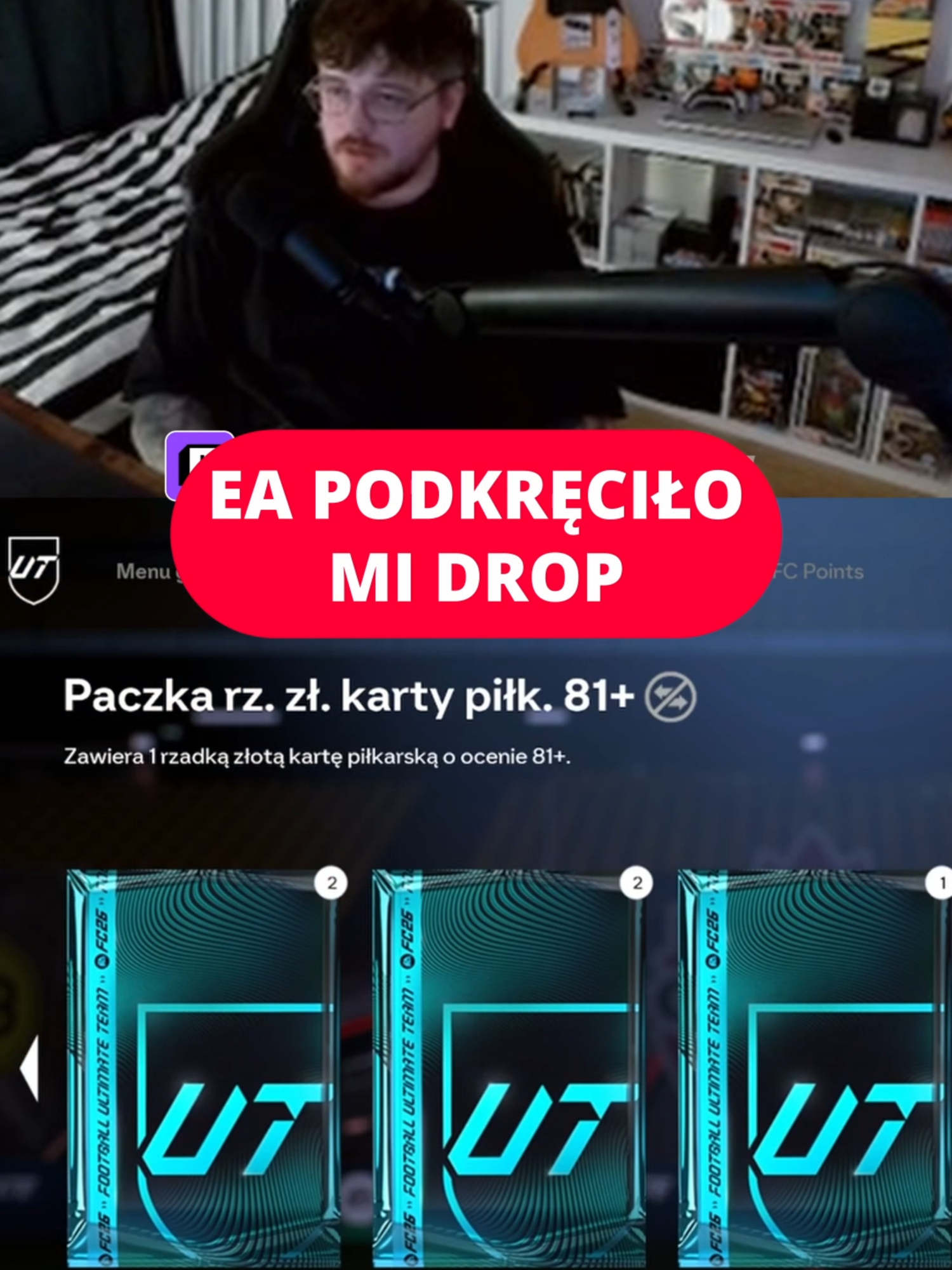 EA podkręciło drop #eafc #fifa #twitch