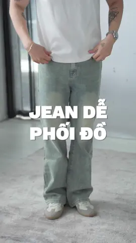 Jeans này phối gì cũng đẹp #menswear #OOTD #xuhuong #fashion 