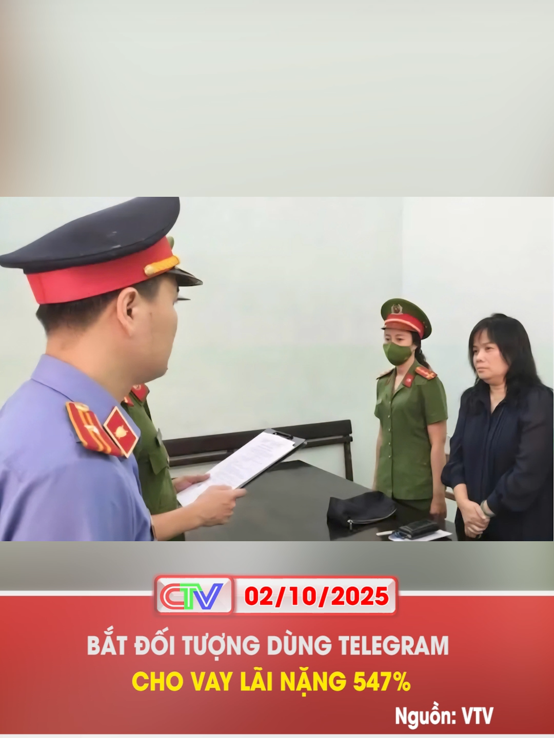 BẮT ĐỐI TƯỢNG DÙNG TELEGRAM CHO VAY LÃI NẶNG 547% #dthcamau #truyenhinhcamau #mcv #news #tiktoknews #socialnews #xuhuong