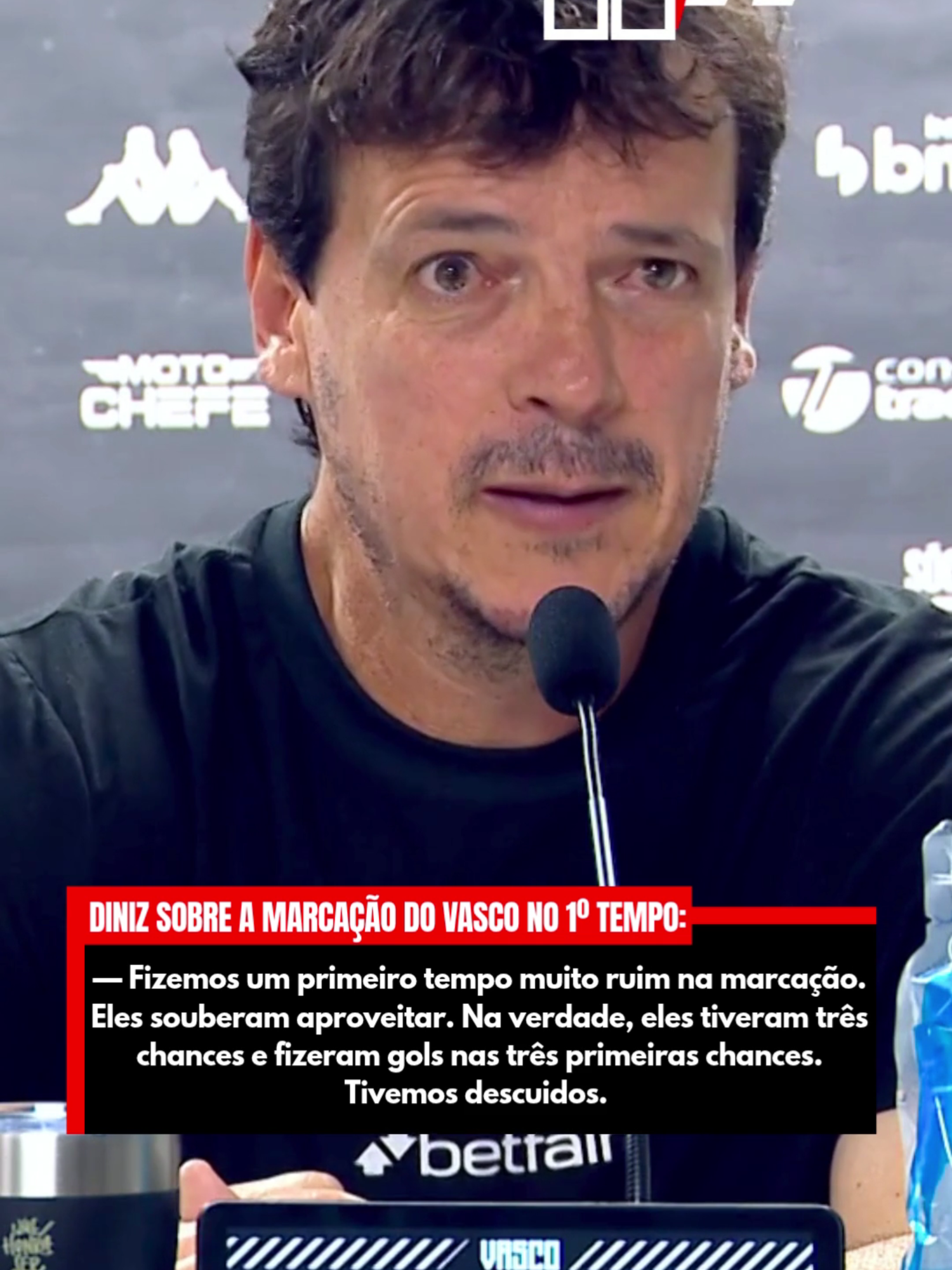 Fernando Diniz analisa atuação do Vasco contra o Palmeiras | COLETIVA DE IMPRENSA PÓS JOGO CONTRA O PALMEIRAS #vasco #palmeiras #futebol #fernandodiniz